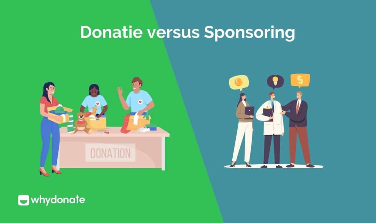 Donatie vs Sponsoring: Wat is het Verschil? De Ultieme Gids voor Non-profits en Bedrijven (2026)