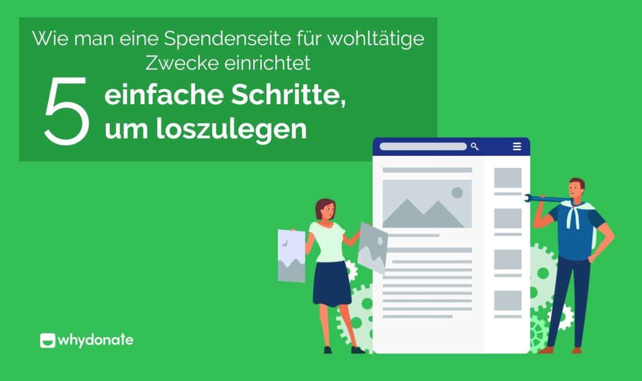 Wie Man Eine Spendenseite Für Wohltätige Zwecke Einrichtet – 5 Einfache Schritte