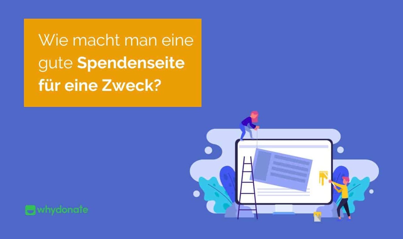 Spendenseite – Wie Macht Man Eine Gute Website Für Eine Wohltätigkeitsorganisation?