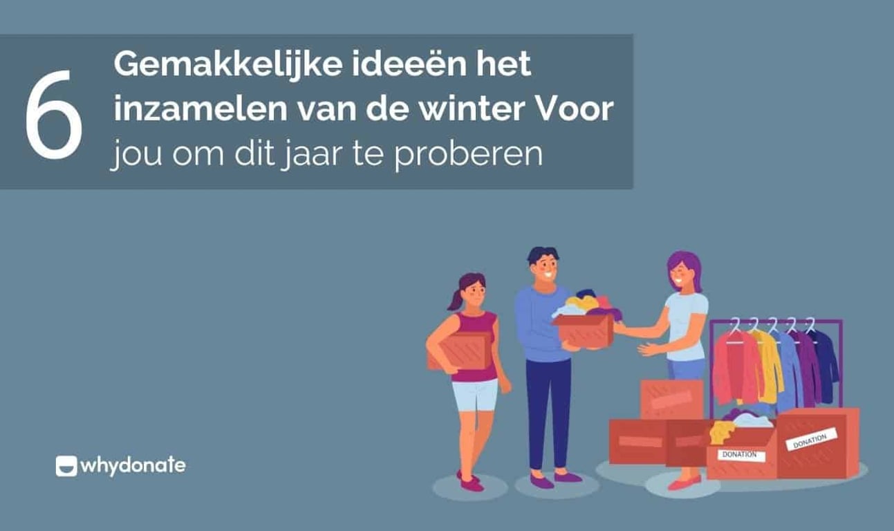 6 ideeën voor inzamelingsacties voor de winter Voor dit jaar