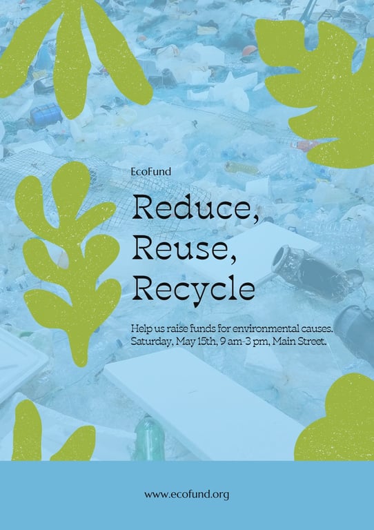 Can And Bottle Drive Fundraiser Flyer Ideas
