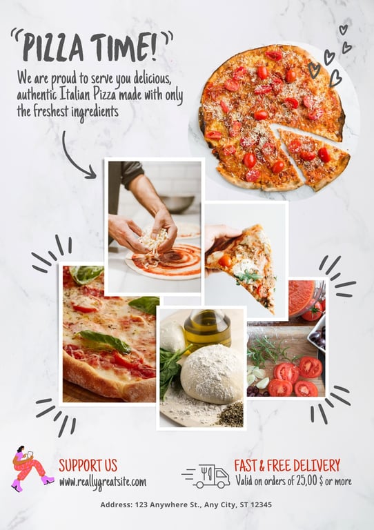 Pizza Fundraiser Flyer 3