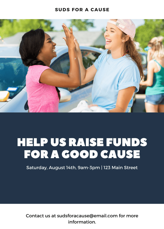 Car Wash Fundraiser Flyer