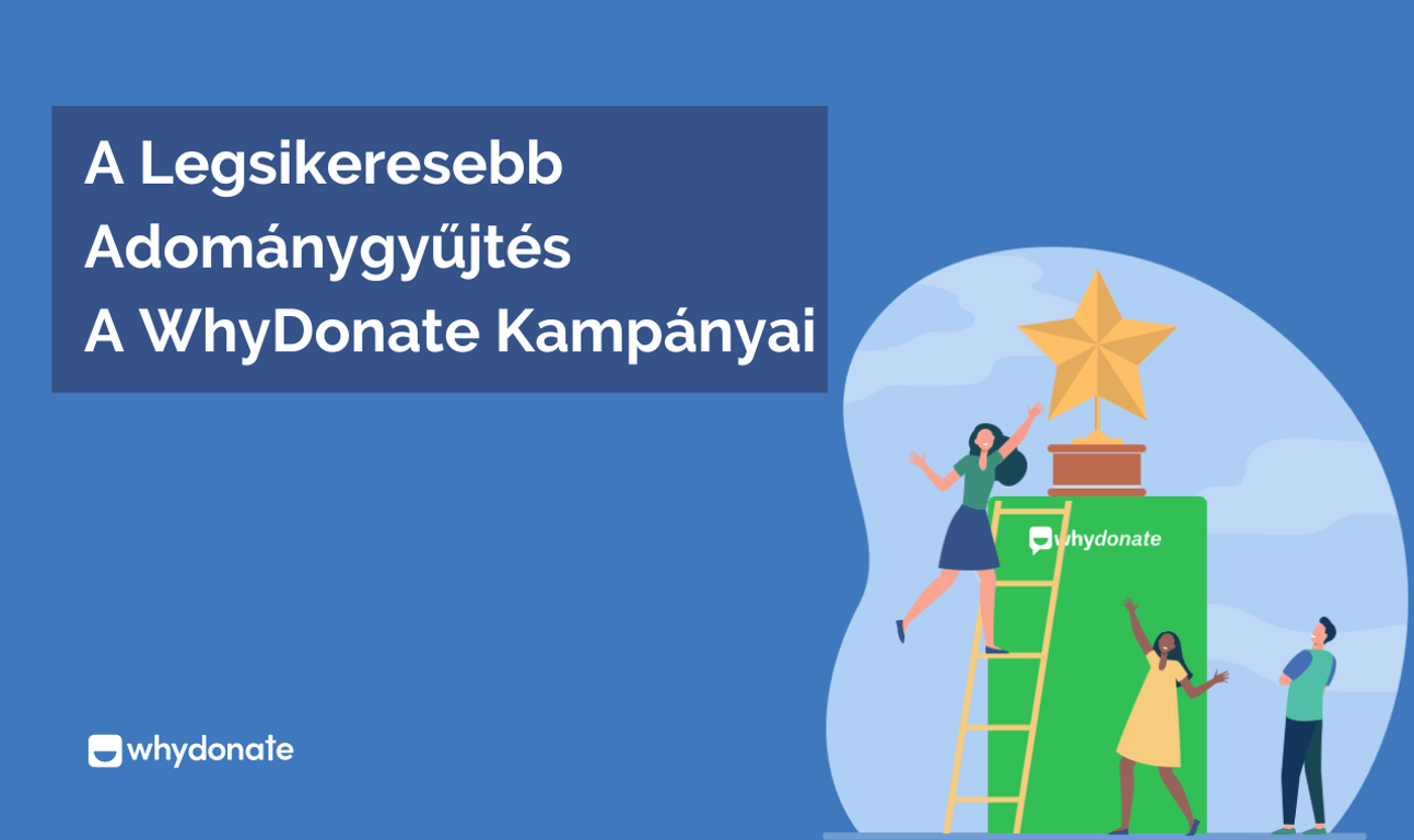 A WhyDonate Legsikeresebb Adománygyűjtő Kampányai