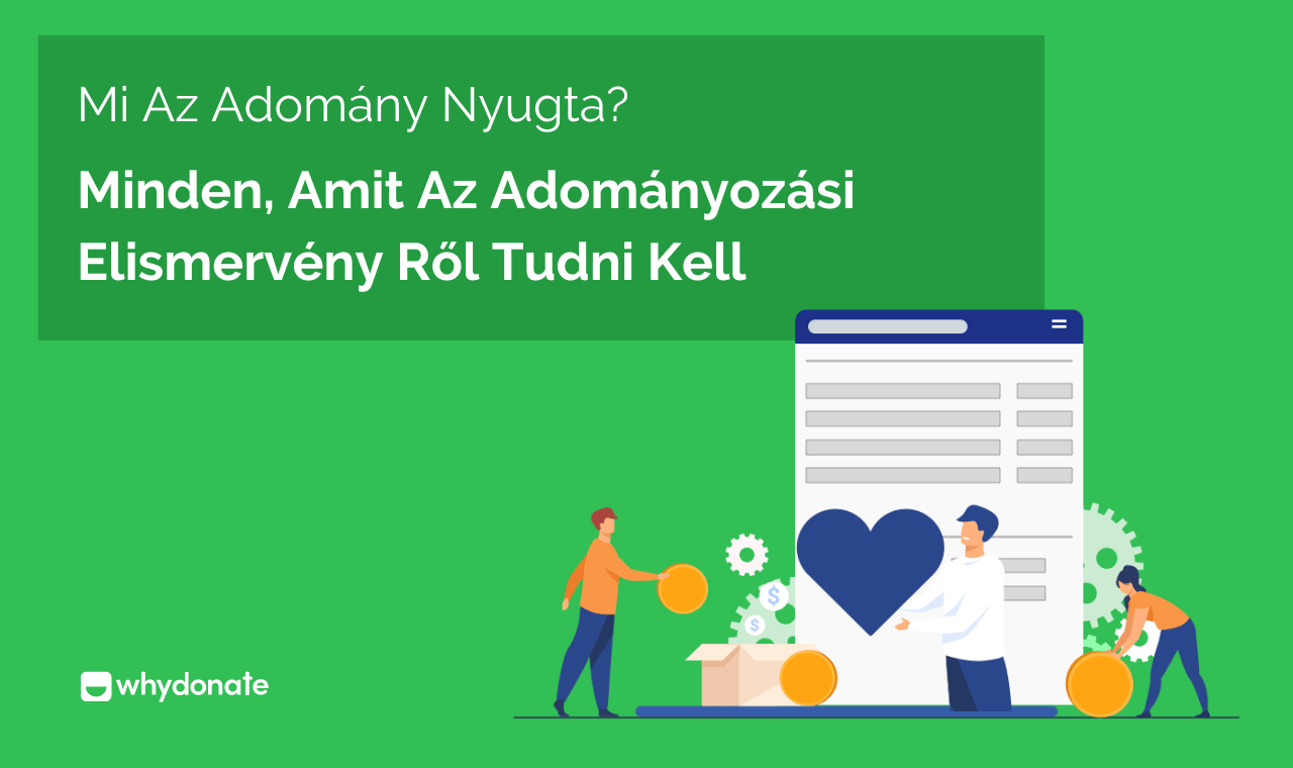 Jótékonysági Adomány Átvételi Elismervény: Nonprofit Adományozási Nyugta Sablon