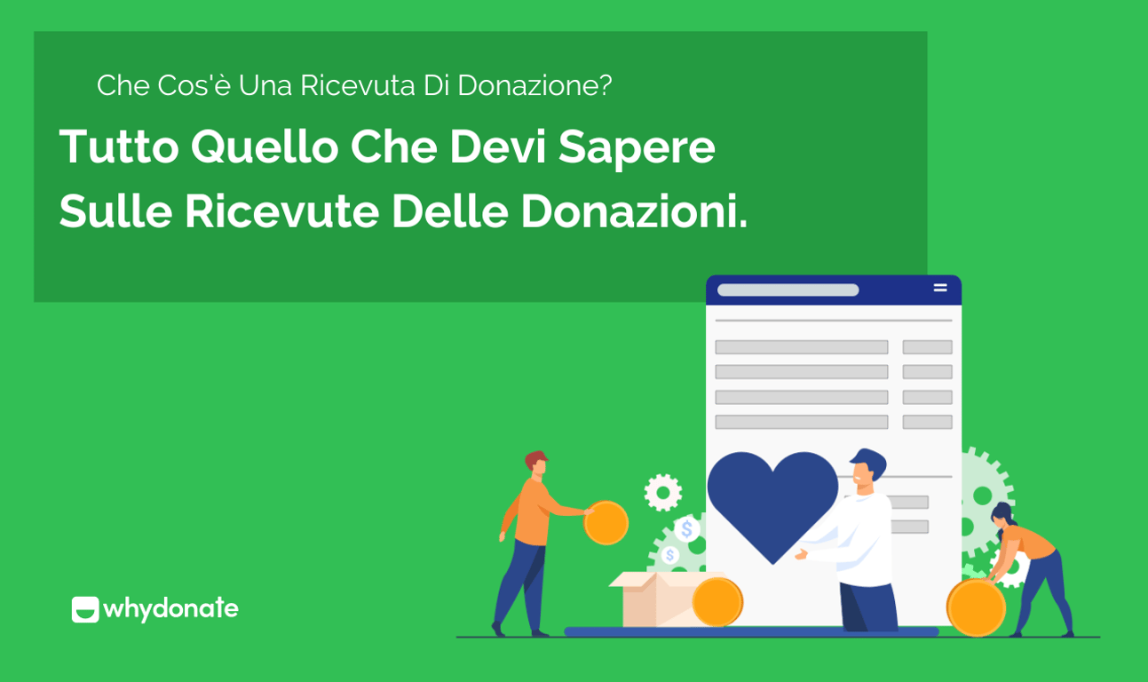 Ricevute Per Donazioni Di Beneficenza: Modello Di Ricevuta Di Donazione Per Organizzazioni Non Profit
