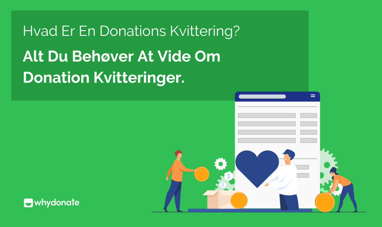 Kvitteringer for Velgørenhedsdonationer: Skabelon Til Donation Kvittering Til Nonprofit
