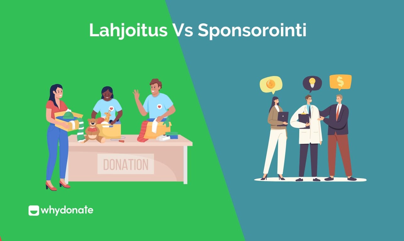 Lahjoitus Vs. Sponsorointi | Mitä Eroa On Välillä Sponsorointi Ja Lahjoitukset