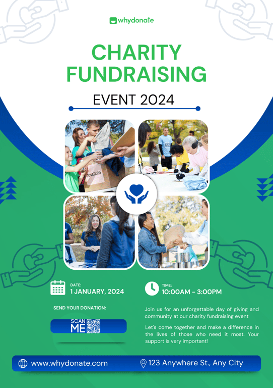 Charity Fundraising Flyer