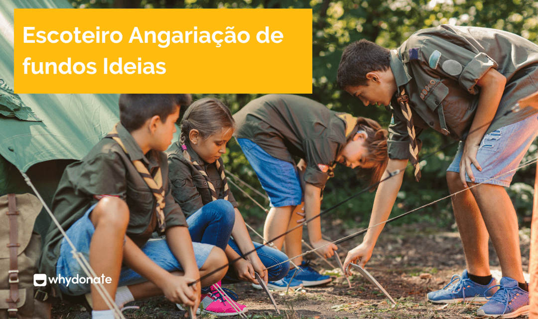 10 ideias interessantes de angariação de fundos para escuteiros para uma campanha bem sucedida