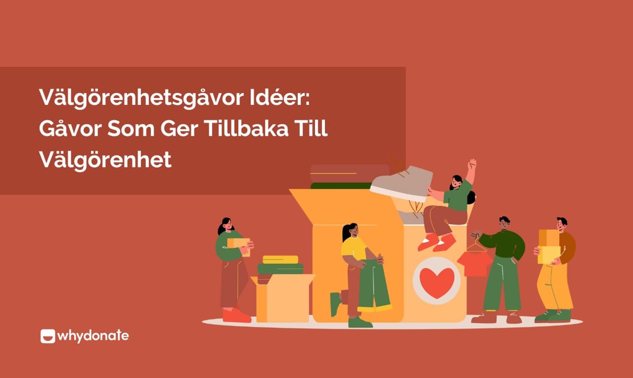 Välgörenhet Gåva Idéer: Gåvor Som Ger Tillbaka Till Välgörenhet