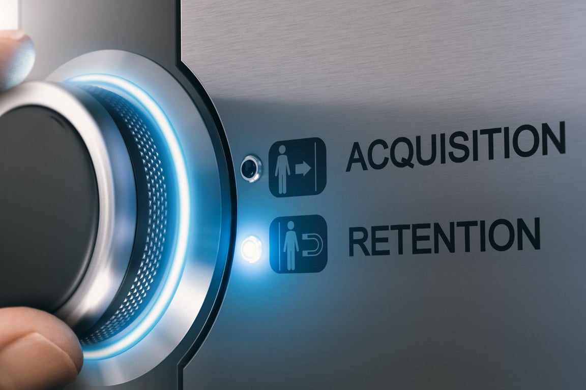 donor retention vs acquisition