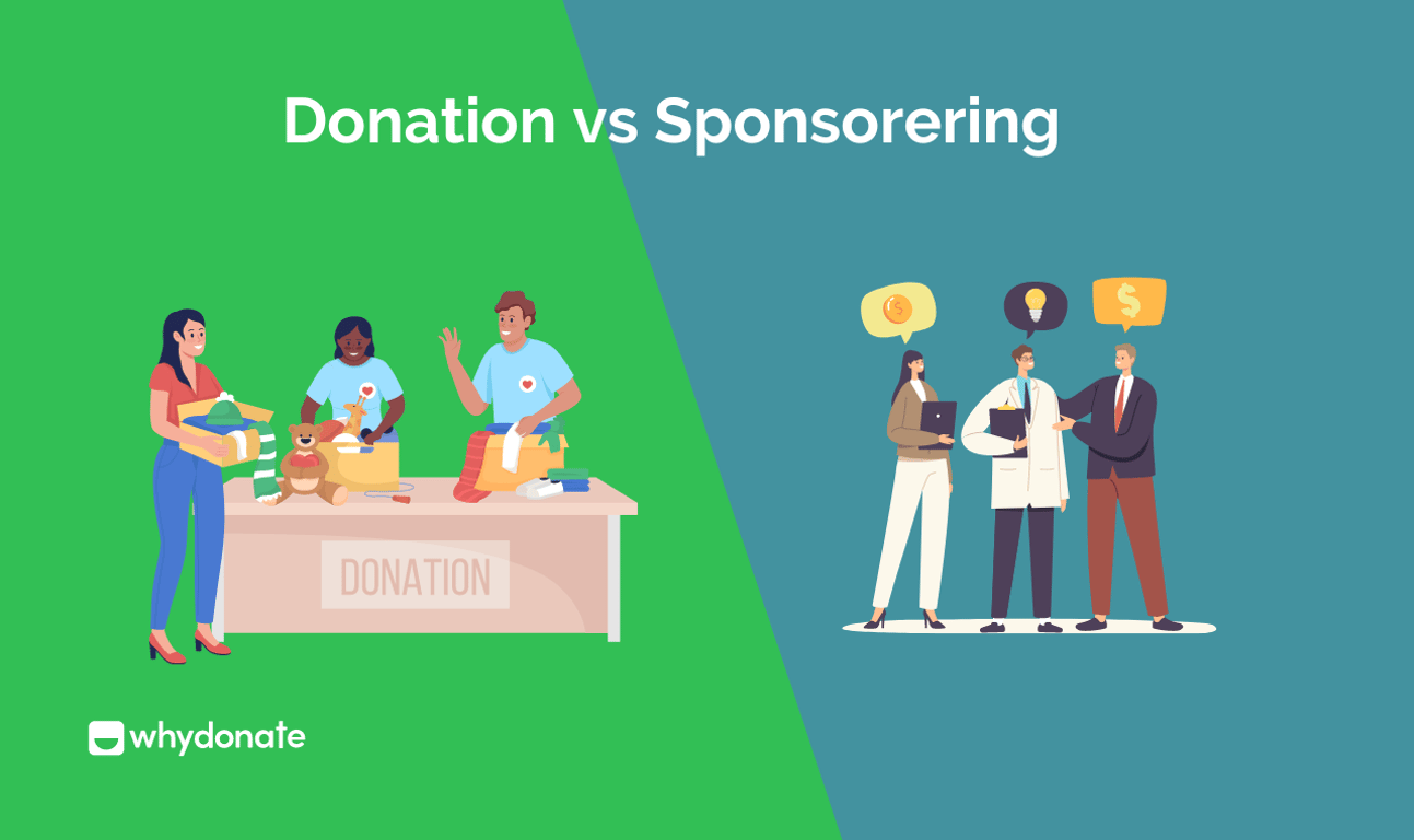 Hvad Er Forskellen Mellem Sponsorering Og Donation?