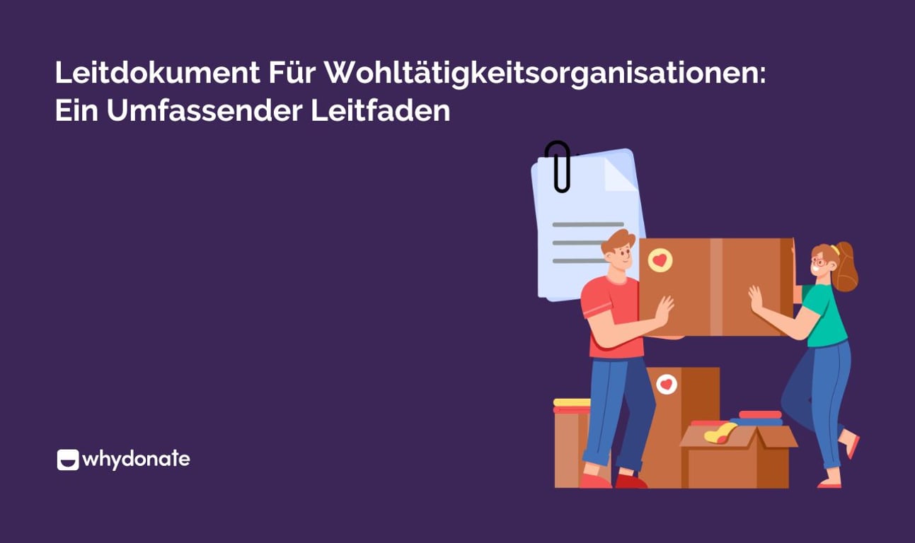 Leitdokument Für Wohltätigkeitsorganisationen: Ein Umfassender Leitfaden