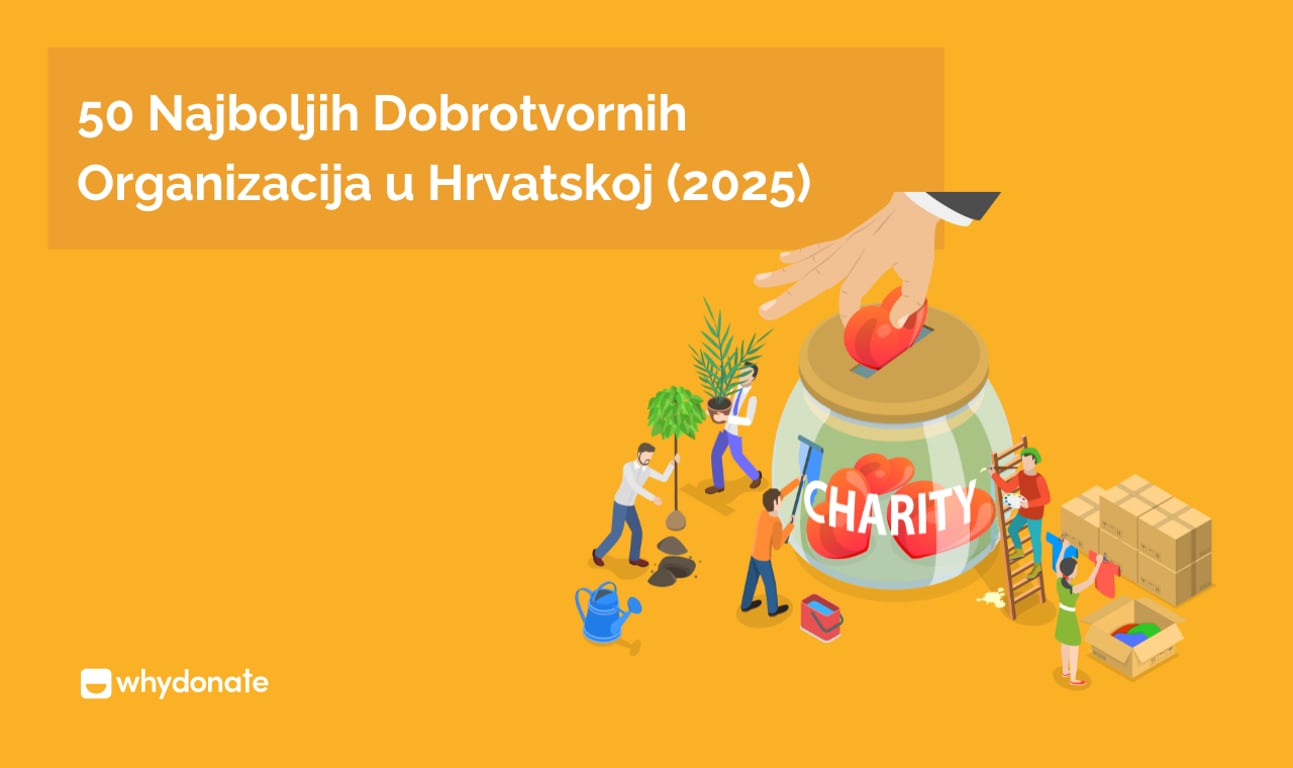 50 Najboljih Dobrotvornih Organizacija u Hrvatskoj (2026)
