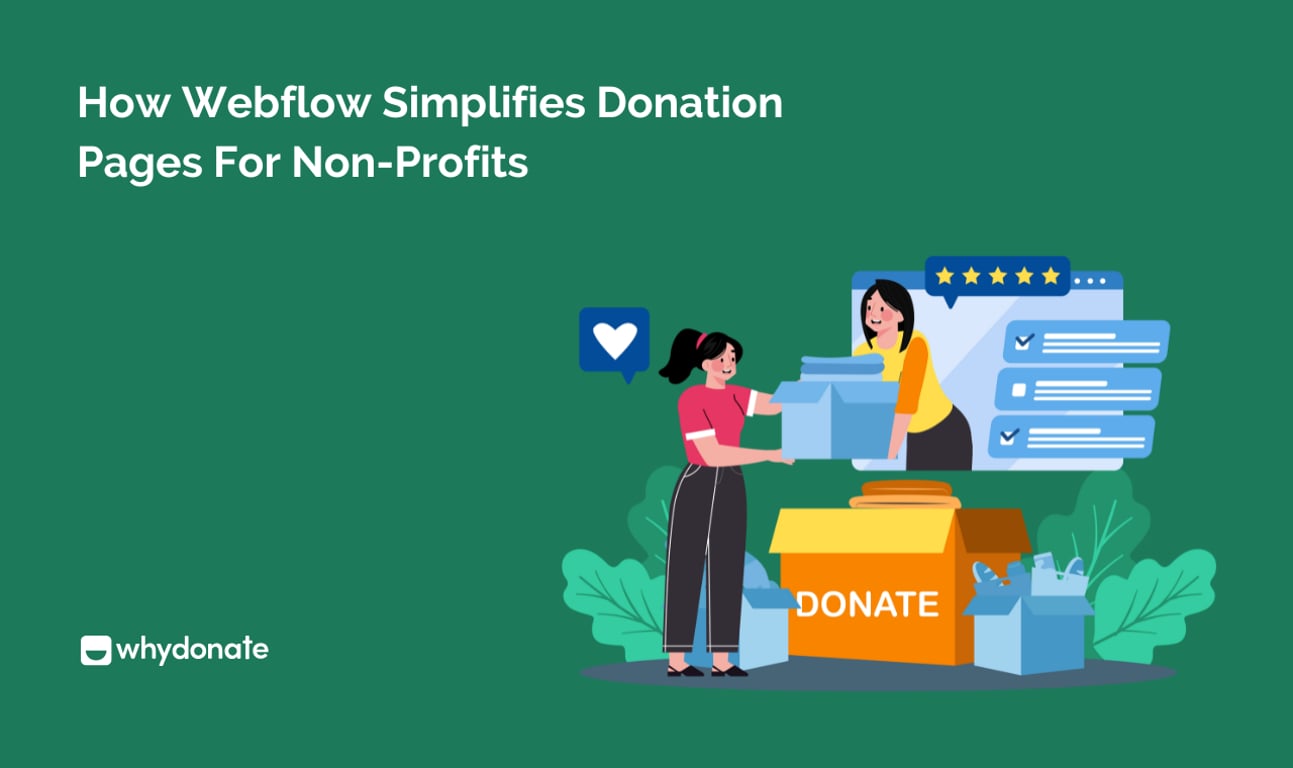 How Webflow Simplifies Donation Pages For Nonprofits