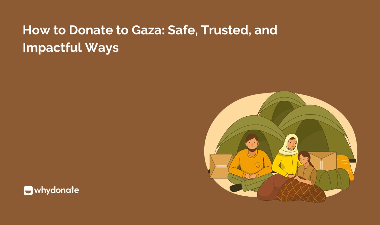 How to Donate to Gaza: Safe,Trusted, and Impactful Ways