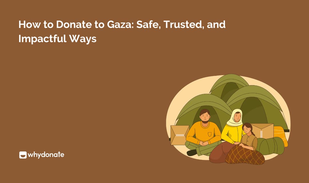 How to Donate to Gaza: Safe,Trusted, and Impactful Ways
