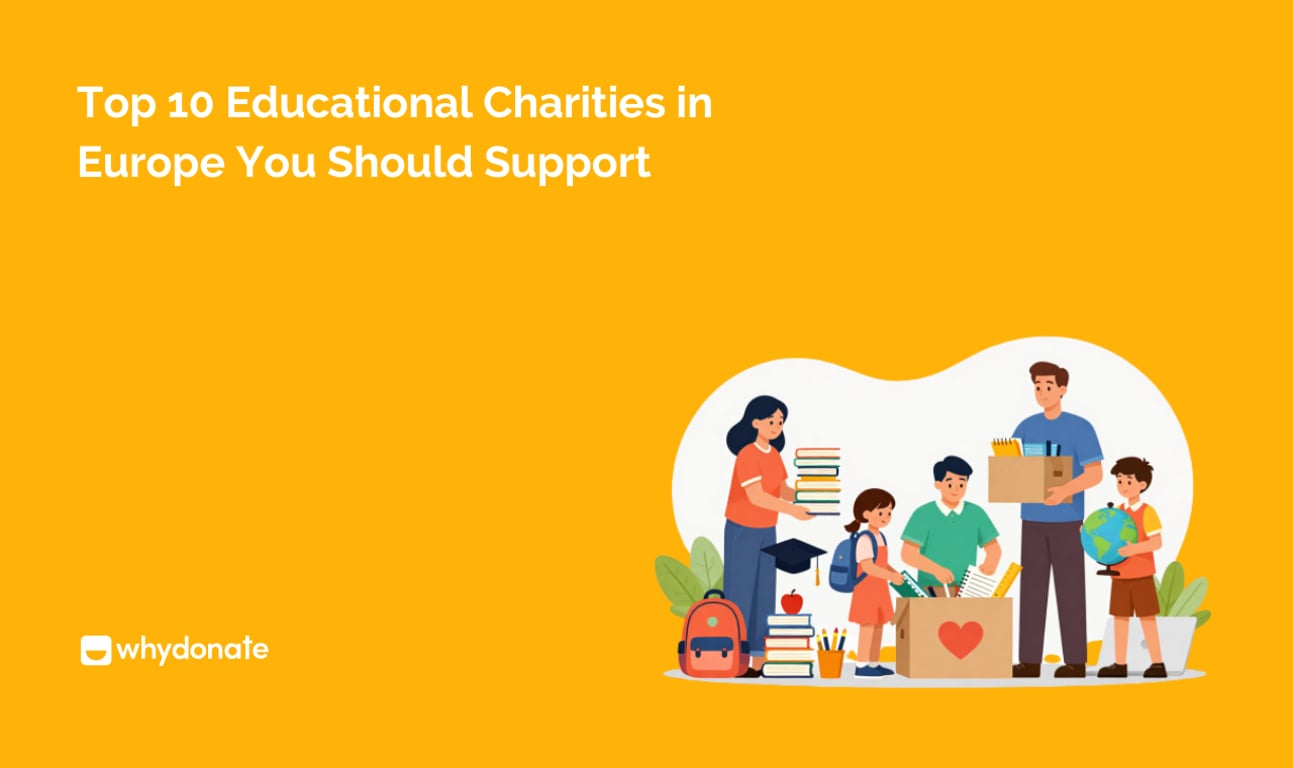 Top 10 Educational Charities in Europe You Should Support