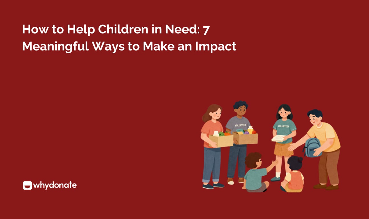 How to Help Children in Need: 7 Meaningful Ways to Make an Impact