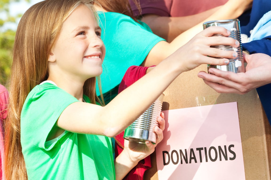 donate food for kids
