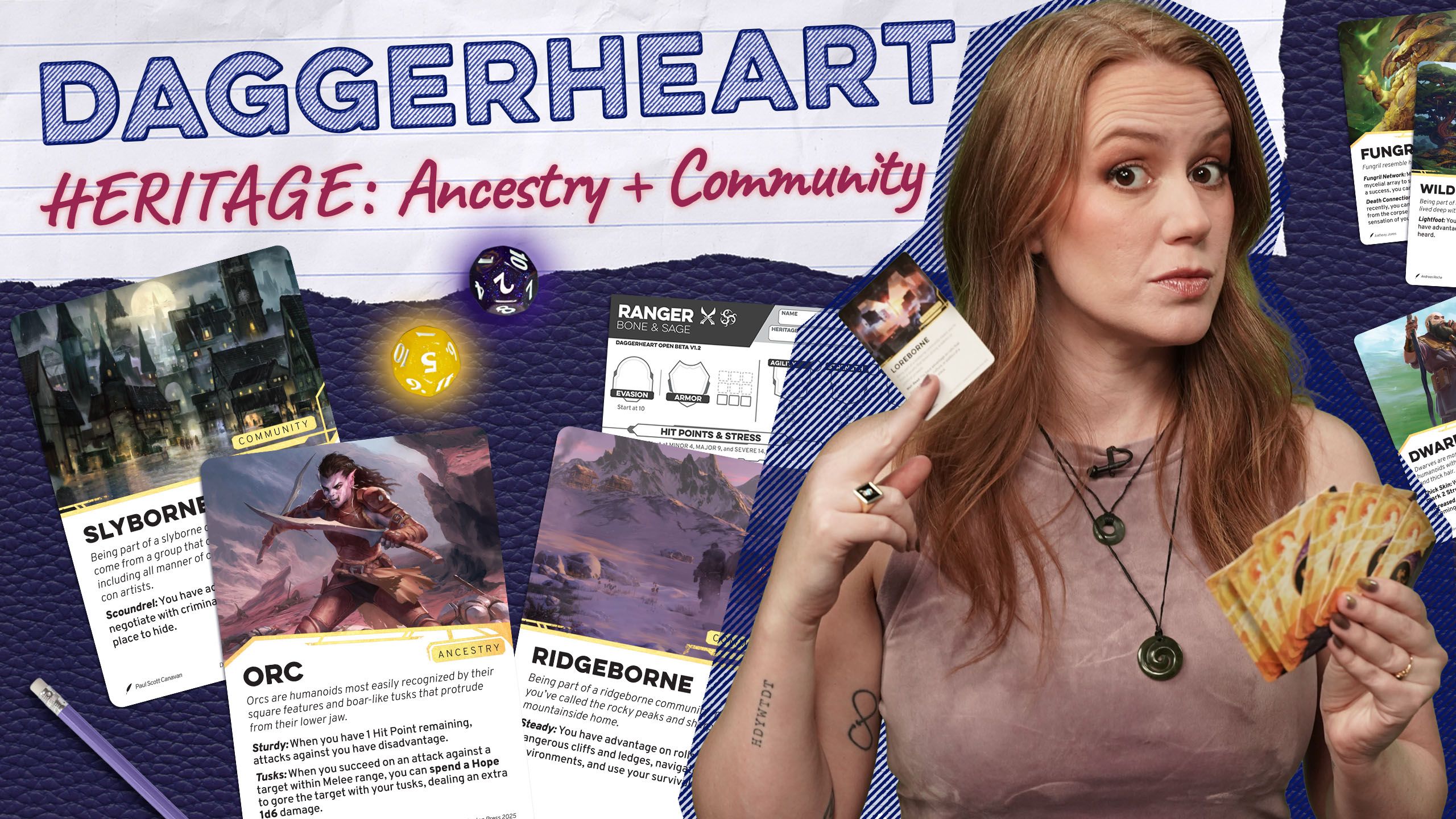 Heritage in Daggerheart! | Get Your Sheet Together | Beacon