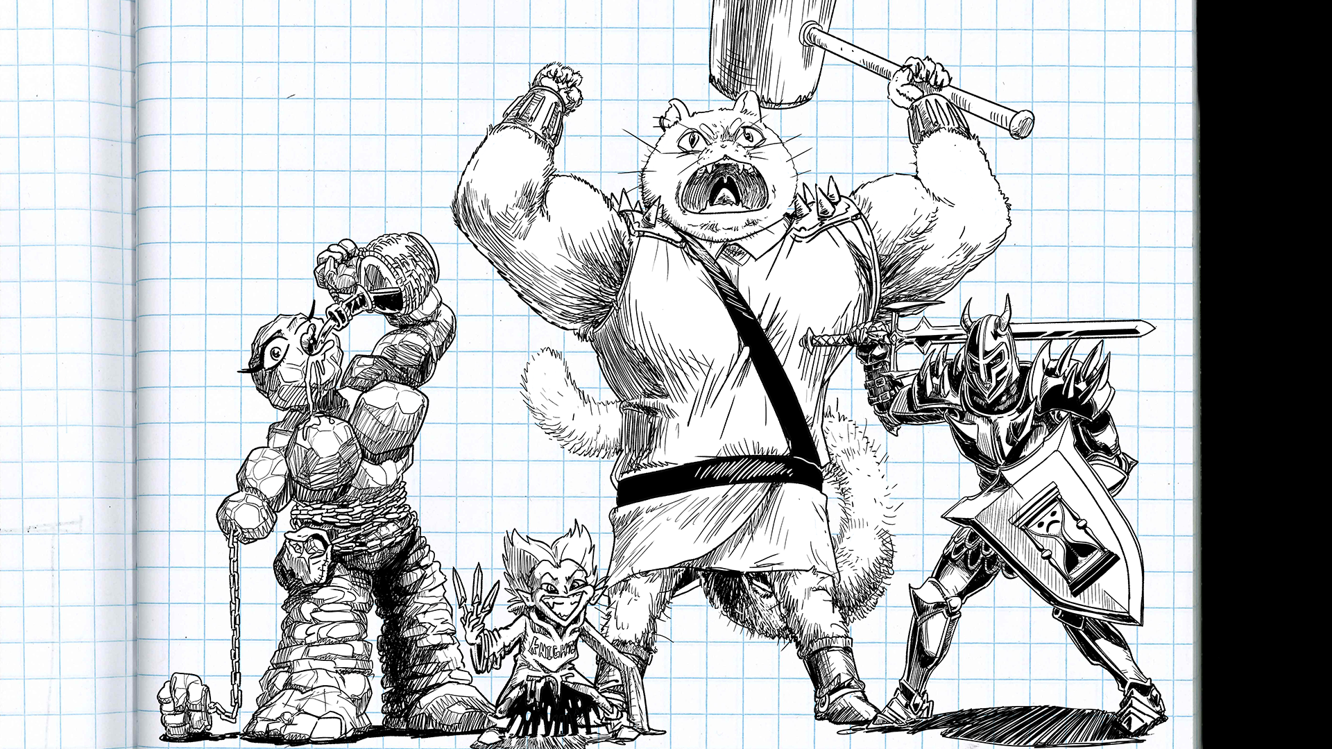 Draw Your Weapons || Characters