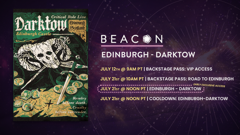Beacon Release Schedule: Edinburgh 2026 Live Show