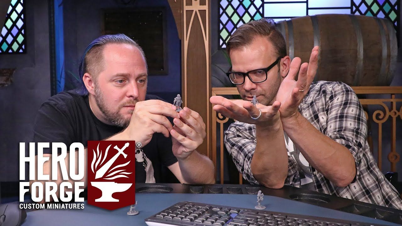 #EverythingIsContent | 3D Printing Miniatures from Hero Forge