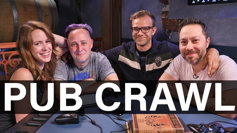 #EverythingIsContent | Pub Crawl with Marisha, Taliesin, Liam, & Sam