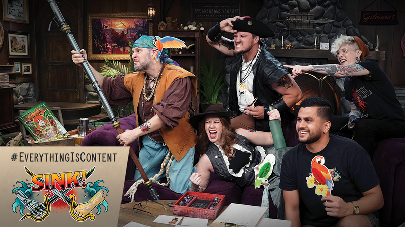 #EVERYTHINGISCONTENT: Let's Play SINK!