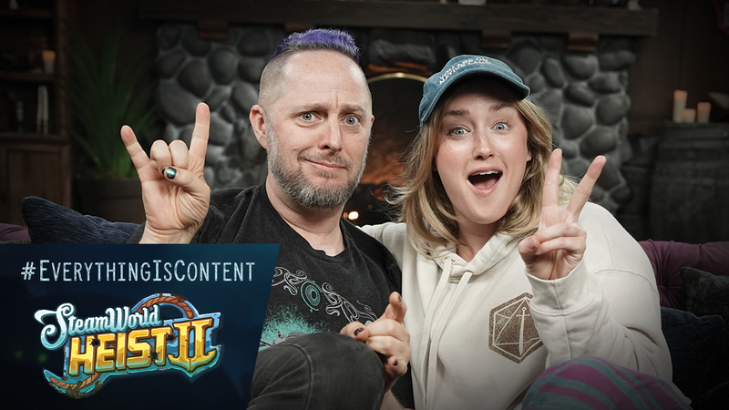 #EVERYTHINGISCONTENT: Let's Play SteamWorld Heist II!