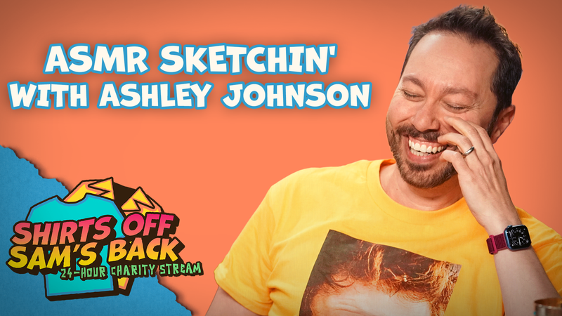 ASMR Sketchin' with Ashley Johnson