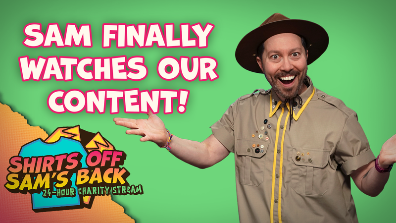 Sam Finally Watches our Content!