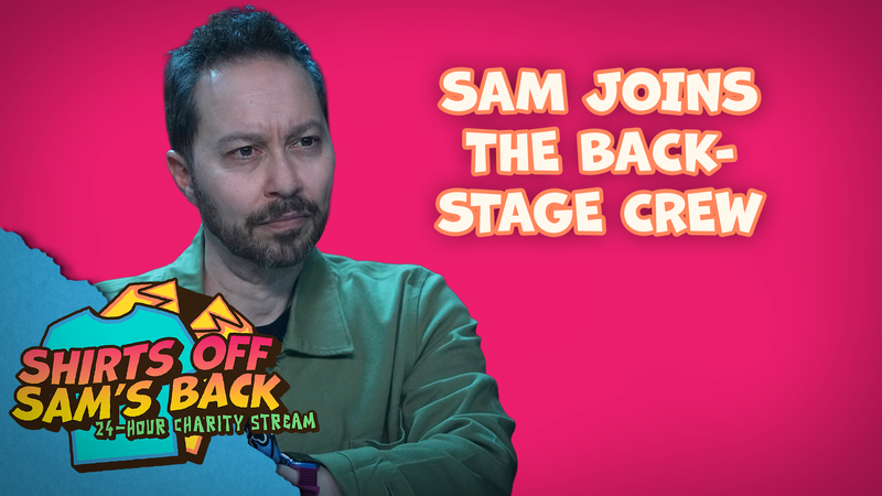 Sam Joins the Backstage Crew