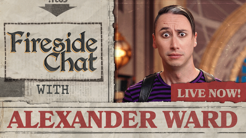 Fireside Chat LIVE With Alexander Ward!