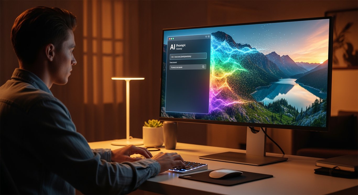 Step-by-step guide to generating AI images from text prompts