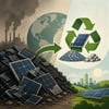 Solar Panel Recycling Faces a Waste Surge topic image