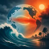 Warm Oceans Amplify Climate Extremes topic image