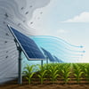 Agrivoltaics For Crop Wind Protection topic image