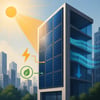 Façade Solar Panels Cut Building Demand topic image