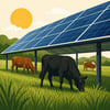 Solar Farms Add Cattle Grazing topic image