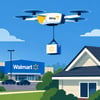 Wing and Walmart Drone Delivery topic image