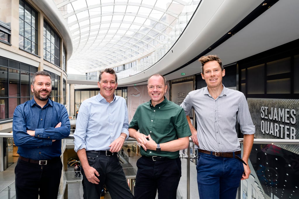 Property PR photography, L TO R - Billy Duncan, Conor Pittman, Kenny Mcnally, Tim Blathwyat 3