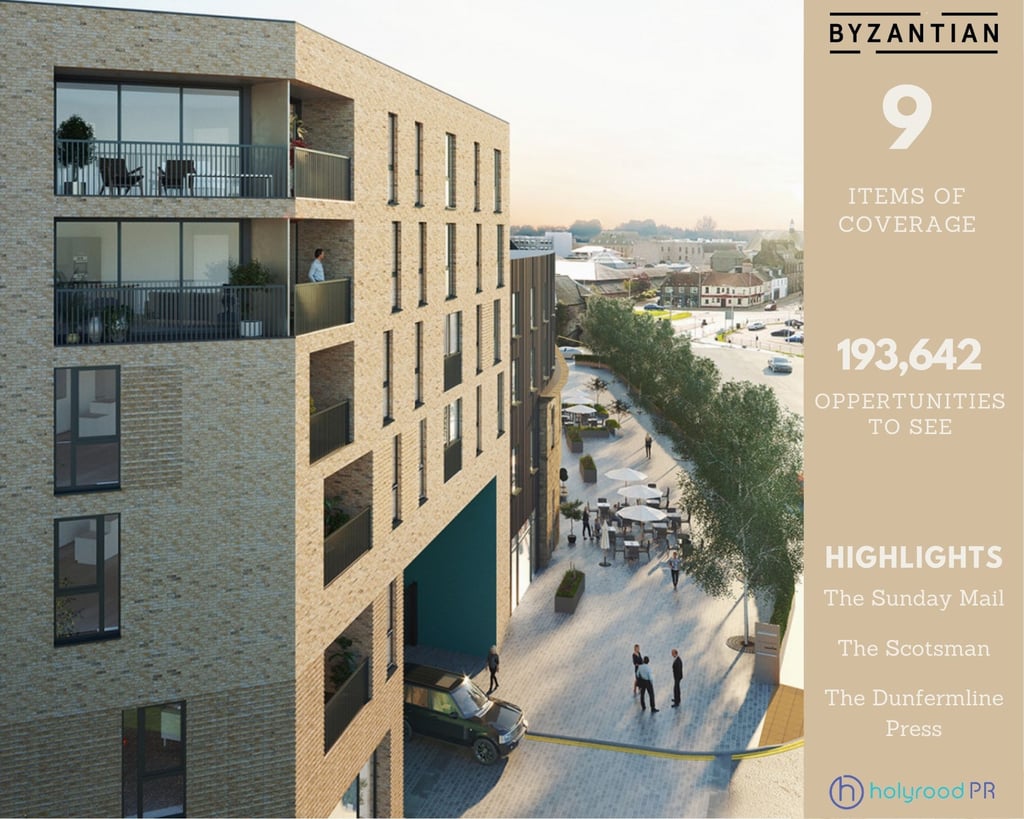 Property PR photography, Byzantian, The Linen Quarter apartments launch to market