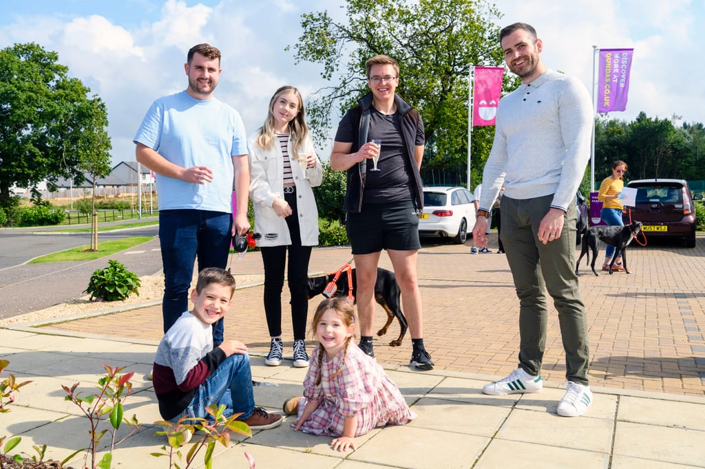 property PR Photography, Dundas Estates new Uphall Station Village Community Hub