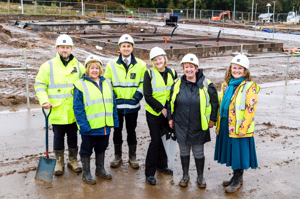 Property PR Photography, L-R, Marc Goldie, Stephen Faller, Mary Mulligan, Alice Lamb, Christine Grahame, Debbi Mccall