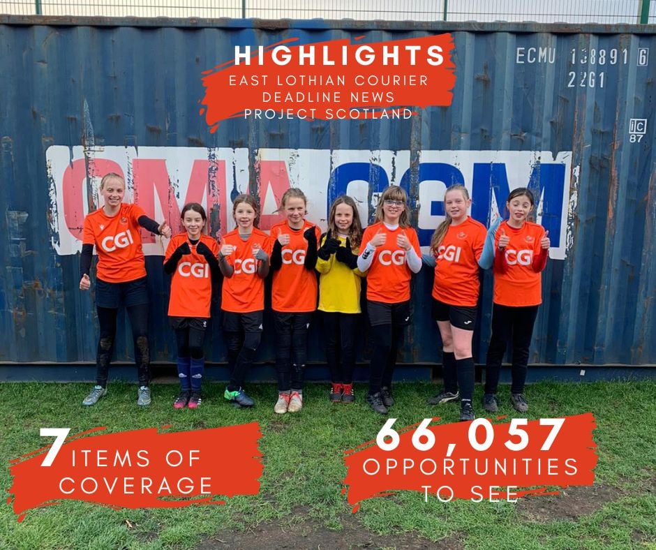 property PR photography, CALA Homes storage donation in Gullane gains coverage success