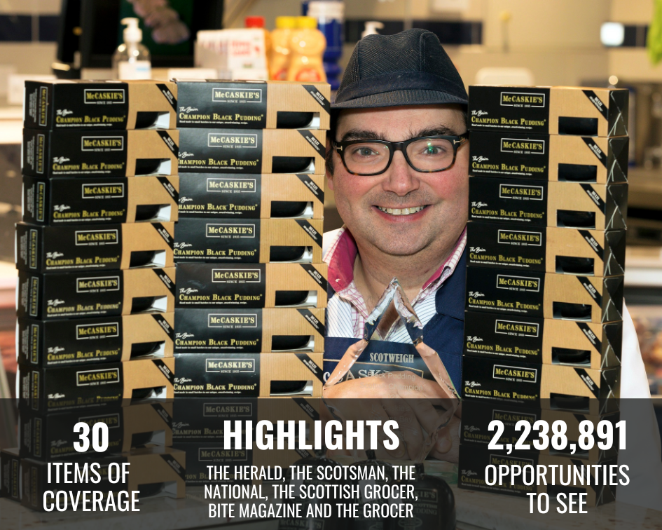 Nigel Ovens from McCaskie's butchers in Food and Drink PR Photography