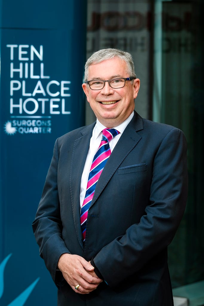 hotel PR photography, Scott Mitchell managing director, Surgeons Quarter.